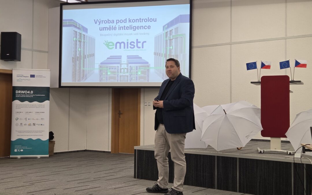 eMISTR na konferenci DRWO4.0: Data a AI mění řízení výroby